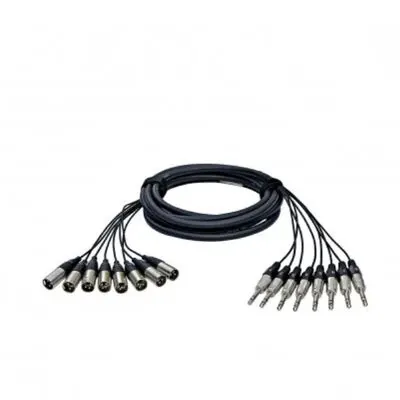 X8T8PRO2 8x XLR female to 8x TRS, 2M - 1
