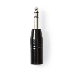 XLR Erkek - 6,35 mm Erkek Çivi Adaptör - Nedis Cable