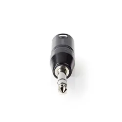 XLR Erkek - 6,35 mm Erkek Çivi Adaptör - 3