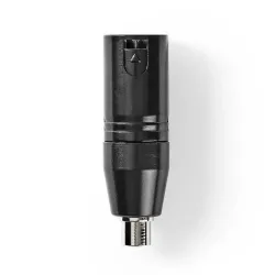 XLR Erkek - RCA Dişi Dönüştürücü Adaptör - 3