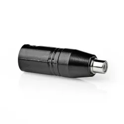 XLR Erkek - RCA Dişi Dönüştürücü Adaptör - Nedis Cable