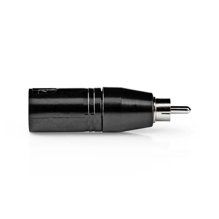 XLR Erkek - RCA Erkek Metal Adaptör - 1