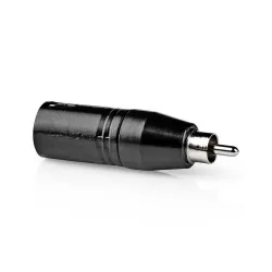 XLR Erkek - RCA Erkek Metal Adaptör - 2