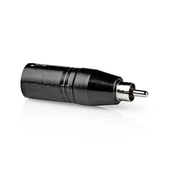 XLR Erkek - RCA Erkek Metal Adaptör - 2