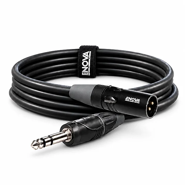 XLR (M) - TRS (M) Kablo 1 Metre - 1