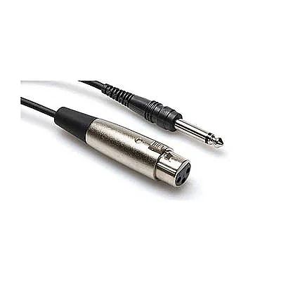 XLR (F) - 1-4'' TS (M) Balanssız kablo 1.5 mt. PXF-105 - 1