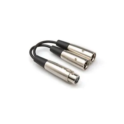 XLR (F) <-> Dual XLR (M) Y-kablo YXM-121 - 1