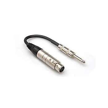 XLR (M) <-> 1-4'' TS (F) empedans bağdaştırıcı MIT-176 - Hosa