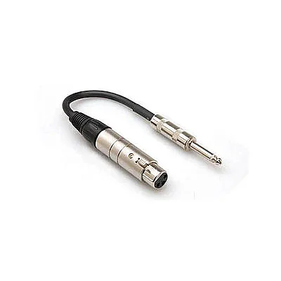 XLR (M) <-> 1-4'' TS (F) empedans bağdaştırıcı MIT-176 - 1