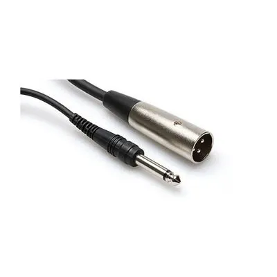 XLR (M) - 1-4'' TS (M) Balanssız kablo 1.5 mt. PXM-105 - 1