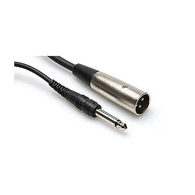 XLR (M) - 1-4'' TS (M) Balanssız kablo 1.5 mt. PXM-105 - 1