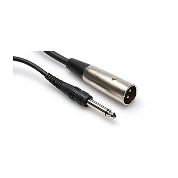 XLR (M) - 1-4'' TS (M) Balanssız kablo 3 mt. PXM-110 - Hosa