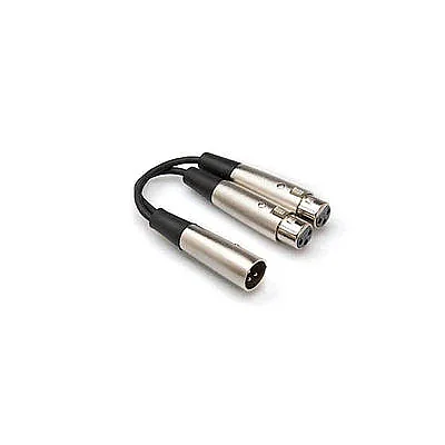 XLR (M) <-> Dual XLR (F) Y-kablo YXF-119 - 1