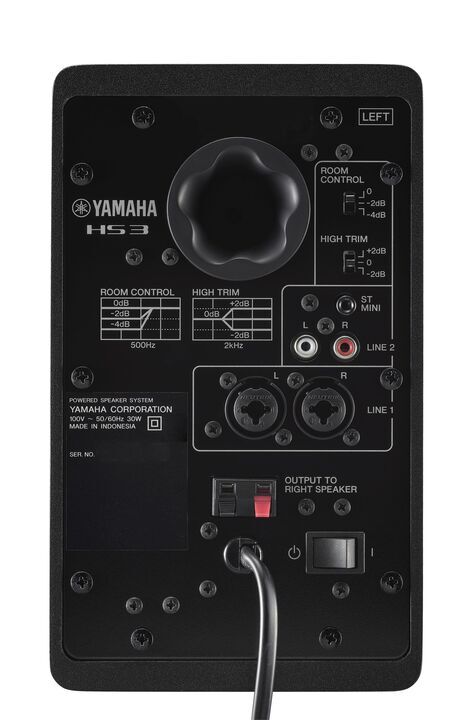 Yamaha HS3 Stüdyo Referans Monitörü (ÇİFT) - 4