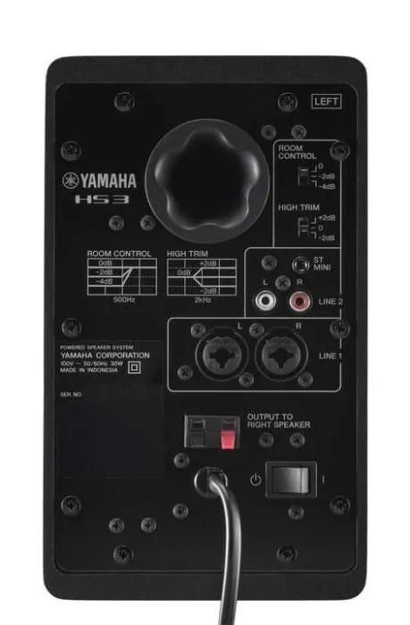 Yamaha HS3 Stüdyo Referans Monitörü (ÇİFT) - 3