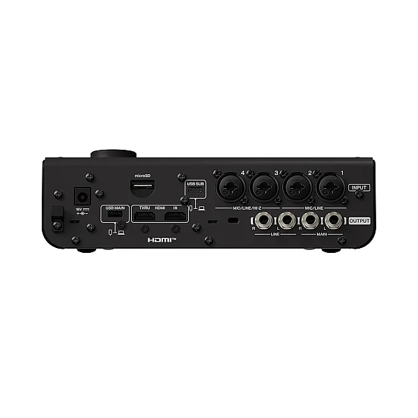 URX44V USB-C DSP’li Audio/Video Ses Kartı (SİYAH) - 4