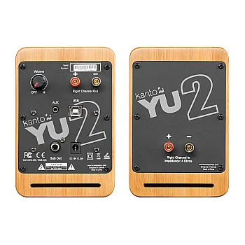 YU2 | 100W Watt 3'' Aktif Hoparlörler, Bluetooth® - Bambu - 4