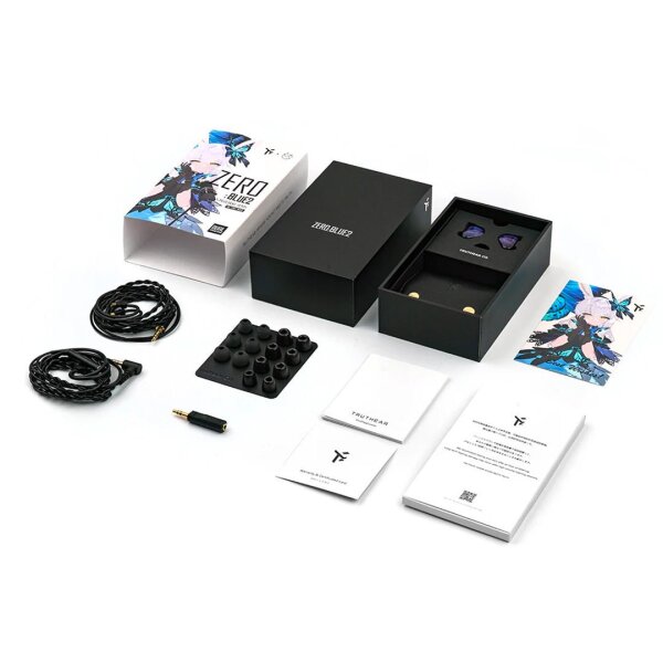 Zero BLUE 2 w/Mic Dual Dynamic Drivers In-ear Headphone - 6